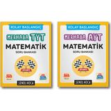 Şenol Hoca Yayınları Merhaba TYT AYT Matematik Soru Bankası Seti - Merhaba TYT AYT Matematik Soru Bankası Seti