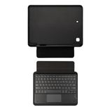 Senon Apple iPad 10.2 (8.Nesil) Zore Border Keyboard Bluetooh Bağlantılı Standlı Klavyeli Tablet Kılıfı