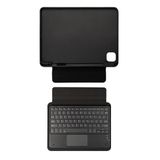 Senon Apple iPad 11.Nesil 2025 Zore Border Keyboard Bluetooh Bağlantılı Standlı Klavyeli Tablet Kılıfı