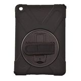 Senon Apple iPad 9.7 2018 (6.Nesil) Kılıf Zore Defender Silikon Askılı Tam Zırh Koruma
