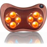 Senon Boyun Masaj Aleti Ovmalı Elektrikli Boyun Sırt Akupresür Ve Boyun Masaj Cihazı 3D Döner Masaj Cihazı (8 Toplu)