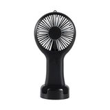 Senon DD5002 Telefon Standlı 3 Kademeli Mini Vantilatör Portatif Soğutucu Fan El Fanı (Siyah)