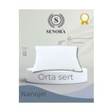 SENORA Orta Sertlikte Ve Yükseklikte Anti Bakteriyel Nanojel Elyaf Dolgulu Yastık