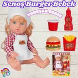 Senoş Burger Yiyor - Türkçe Konuşan Senoş Et Bebek - Konuşan Bebek - Senoş Bebek - Burger Et Bebek -
