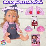 Senoş Pasta Yiyor - Türkçe Konuşan Senoş Et Bebek - Konuşan Bebek - Senoş Bebek - Pasta Et Bebek - Sarışın