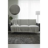 Senpai Pamuklu Bohem Koltuk Çekyat Berjer Örtüsü Şalı | Tekli Üçlü Kanepe Kılıfı | Çift Taraflı Terletmez |170X210 Açık Gri - 170 x 210 cm