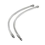 Şenpres 3/8-3/8 70 cm Krom Flex Bağlantı Hortumu