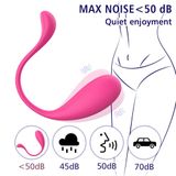 Sens App Panty Vibrator Şarjlı Telefon Kontrollü Klitoris ve G Uyarıcı Külot İçi Gizli Sessiz Giyilebilir 2 in 1 Vibratör – Sınırsız Mod ve Mesafe Kontrolü, Çiftler ve Kadınlar İçin Seks Oyuncakları