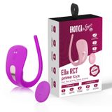 Sens Ella RCT Şarjlı Kablosuz Uzaktan Kumandalı Klitoris Uyarıcı Külot İçi Giyilebilir Sessiz Vibratör, Çiftlere Özel Güçlü Titreşimli USB Şarjlı Su Geçirmez Yumuşak Silikon Taşınabilir Tasarım