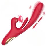 Sens Erotik Shop Manyetik Şarjlı, Aynı Anda G Nokta ve Klitoris Uyarıcı,Dil Yalama Hareketli,Güçlü Titreşimli, Emiş Güçlü ve İleri Geri Hareketli 4in1 Son Teknoloji Vibratör - Adult Sex Toys For Woman