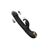 Sens Erotik Shop Usb Şarjlı, İleri ve Geri Hareketli, 2 motorlu, 9 Farklı İleri-Geri ve Titreşim Modlu, Su Geçirmez Yüzeyli, Tavşan Kulağı Görünümlü, Klitoris ve G Nokta Uyarıcı 2 in 1 Rabbit Vibratör