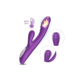 Sens Erotik Shop Usb Şarjlı, Su Geçirmez, Sessiz, 2 Güçlü Titreşim Motoru, Akıllı Isıtmalı, Aynı Anda G Nokta ve Klitoris Uyarıcı 2 in 1 Vibratör, 9 Titreşim Modu,Medikal Silikon, Yetişkin Oyuncakları