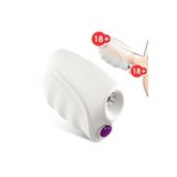 Sens Fantasy Products Manyetik Şarjlı Penis Eğitim Mastürbatörü, Tırtıklı ve Nodüllü Uyarıcı, Güçlü Titreşimli, Kolay Saklanabilir ve Seyahat Boyutu Taşınabilir, Su Geçirmez, Esnek ve Yumuşak Stroker