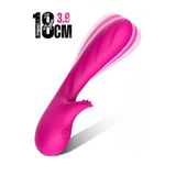 Sens Fantasy Products Manyetik Şarjlı Ultra Güçlü Titreşim Motorlu, 9 Titreşim Modlu, Sessiz ve Gürültüsüz Çalışan, Su Geçirmez, Aynı Anda G Nokta ve Klitoris Uyarıcı 2 in 1 Vibratör - Adult Sex Toys