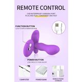 Sens Kablosuz Uzaktan Kumandalı Aynı Anda Klitoris ve G Nokta Uyarıcı 2 in 1 Panty Vibratör, Su Geçirmez, Külot İçi Sessiz ve Gizli Giyilebilir Vibratör - Wearable Panty Remote Vibrator For Couples