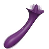 Sens Manyetik Şarjlı Çift Motorlu G-Spot ve Klitoris Uyarıcı Premium Hareketli Dil Vibratör - Yüksek Performanslı, Dil Hareketli, Hedeflenmiş Uyarım Teknolojisi ile Maksimum Zevk Yetişkin Sex Toys