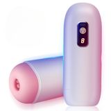Sens Şarjlı Harekete Duyarlı İnleme Sesli Titreşimli Ultra Gerçekçi Otomatik Mastürbatör, Yumuşak Silikon, Gerçekçi Vajina Doku, 12 Titreşim Modu, Su Geçirmez, Ergonomik Tasarım, Male Masturbator