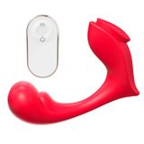 Sens Şarjlı Kablosuz Kumandalı Giyilebilir Manyetik Klipsli G Nokta ve Klitoris Uyarıcı Vibratör, 9 Titreşim Modu, USB Şarjlı, Su Geçirmez, Gizli Kullanım, Kadınlar İçin Kablosuz Kumanda Kontrollü