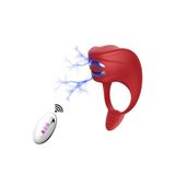 Sens Şarjlı Uzaktan Kumanda Su Geçirmez, Güçlü Titreşim, Klitoris Uyarıcı Penis Yüzüğü, 7 Titreşim Modu, 2 Stimülasyon Hızı, USB Şarjlı, Kablosuz Kumanda, Silikon ve Esnek, Vücuda Uyumlu Penis Halkası