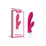Sens Sex Shop Usb Şarjlı Çift Titreşim Motorlu, 7 Güçlü Titreşim Modu, Aynı Anda G Nokta ve Klitoris Uyarıcı 2 in 1 Vibratör - Hassas Uyarılma İçin Eğik Yapıda, Sessiz ve Medikal Silikon Vibratör 22CM