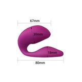 Sens Sex Shop Usb Şarjlı Uzaktan Kumandalı, Çift Titreşim Motorlu, İlişki Sırasında Kullanım ve Külot İçi Giymek İçin Özel Tasarlanmış, 11 Titreşim Modlu G Nokta ve Klitoris Uyarıcı Partner Vibratörü