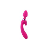 Sens Sex Toy Manyetik Şarjlı Çift Taraflı Kullanılabilir Meme Ucu ve Klitoris Uyarıcı Masaj Aleti, Aynı Anda G Nokta ve Vulva Uyarıcı Vibratör - Sessiz, Su Geçirmez Wand Massager Dildo Vibrator