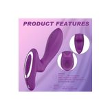 Sens Sex Toys Manyetik Şarjlı Çift Taraflı Kullanılabilir Aynı Anda G Nokta ve Klitoris Uyarıcı 2 in 1 Vibratör - Sessiz, Su Geçirmez, Meme Ucu Uyarıcı, Kolay Kullanım ve Tutmak için Özel Tasarım!