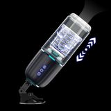 Sens Sex Toys Şarjlı İleri Geri Hareketli 7 Mod, 360° Dönen Rotasyon Hareketli 7 Mod ve 240° Açılı Ayarlama ve Sabitleme İçin Güçlü Vantuzlu Hands Free Tam Otomatik Mastürbatör - Sessiz, Seyahat Dostu