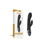 Sens Sex Toys Usb Şarjlı Çift Titreşim Motorlu, 7 Güçlü Titreşim Modu, Aynı Anda G Nokta ve Klitoris Uyarıcı 2 in 1 Vibratör - Hassas Uyarılma İçin Eğik Yapıda, Sessiz ve Medikal Silikon Vibratör 20CM