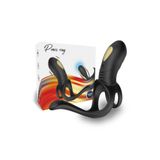 Sens Usb Şarjlı Erkek İçin Performans Arttırıcı, Sertleştirici, Geciktirici ve Perine Uyarıcı; Aynı Anda Kadın İçin Klitoris Uyarıcı Vibratör, Çeşitli Penetrasyonlar İçin Güçlü Titreşimli Penis Yüzüğü