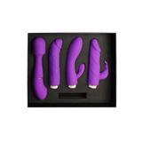 Sens Usb Şarjlı,Değiştirilebilir 4 Uyarıcı Başlık, 4 in 1 Vibratör Seti- Meme Ucu, Klitoris İçin 1 Masaj Başlığı,Anal İçin Eğik 1 Başlık, G Nokta, Klitoris Uyarıcı Hareketli, Güçlü Titreşimli 2 Başlık