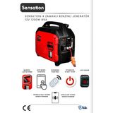 Sensation 12 Volt Dc 4 Zamanlı Jeneratör (1200W 85A) Otomatik Akü Şarj Özellikli (Karavan,Tekne)