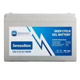Sensation 12V Volt 210 Ah Jel Akü (Deep Cycle Jel Akü)