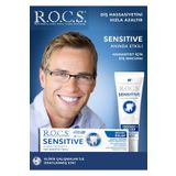 Sensation Rocs Sensitive Instant Relief Hassas Dişler Için Rahatlatıcı Diş Macunu - 94 G
