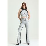 Sense Abiye Payet Pantolon Bej Gümüş Pnt34174Pnt34174