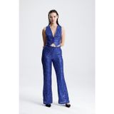 Sense Beli Lastikli Payet Abiye Pantolon | Pnt35233 Saks
