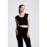 Sense Bürümçük Kumaş Büstiyer | BUST36323 Siyah