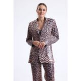 Sense İci Astarlı Abiye Pul Payet Ceket | Ckt34264 Kzıl Leopar
