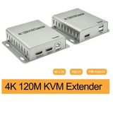 Sensei 4K-120M Cat5ecat6 2Xusb+Ir 120 Metre 4K Hdmı Kvm Extender
