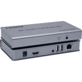 Senseı 4K-Hdtv-Extentıon 120 Metre 4K Cat6 Kvm Extender(Hdmı-Usb-Ir-Audıo)