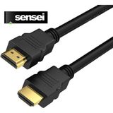 Senseı S-LN19015 4K 2.0V 60HZ 1.5 Metre Altın Uclu 19+1 HDMI Kablo