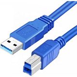Sensei SP-U3RBL050 5 Metre USB 3.0 Am-Bm Data Kablosu