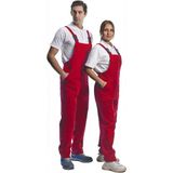Şensel, Bahçıvan Tulum, Askılı Tulum, Üniforma - Kırmızı - 2XL
