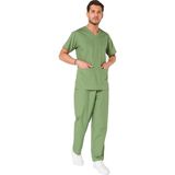 Şensel, Erkek Hastane Takım, V Yaka, Yeşil -48E1222- İş Elbisesi - 2XL