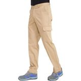 Şensel İş Pantolonu Bej Komando Cepli -54E1411- - 2XL