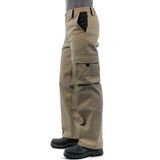 Şensel İş Pantolonu, Bej-Lacivert, Komando Cepli - 54E1511 - 4XL