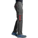Şensel, İş Pantolonu, Gri-Kırmızı, Komando Cepli -54E448- - Gri - Kırmızı - 2XL