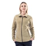 Şensel, Kadın Polar Mont, Bej -99E311- Cepli, Fermuarlı, Outdoor Bej L