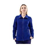 Şensel, Kadın Polar Mont, Saks Mavi (99e341) Cepli, Outdoor