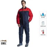 Şensel, Soğuk Hava Tulumu, Lacivert-Kırmızı-55E1045- İş Elbisesi - 2XL